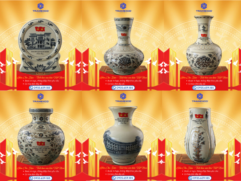 GỐM CHU ĐẬU - TINH HOA VĂN HÓA VIỆT NAM - QUÀ TẶNG Ý NGHĨA VÀ GIÁ TRỊ CHO CÁC SỰ KIỆN TRỌNG ĐẠI